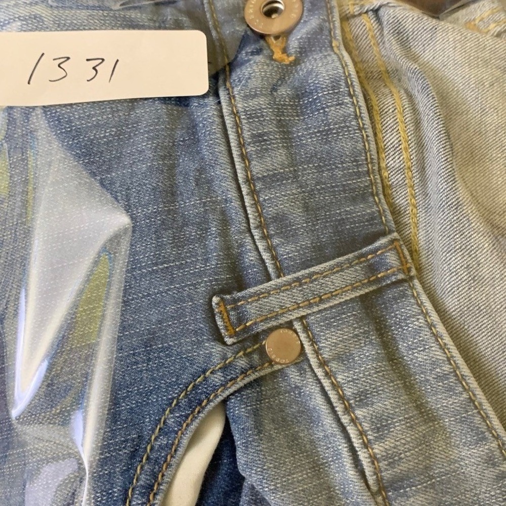 Torrid Crop Boyfriend Jeans Womens 16 Medium Wash Distressed Vintage Stretch 25" - Picture 12 of 12